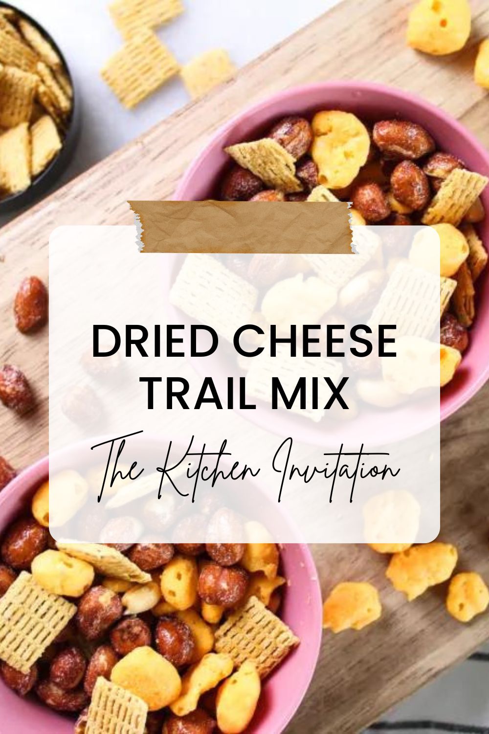 Dried Cheese Savory Trail Mix The Kitchen Invitation