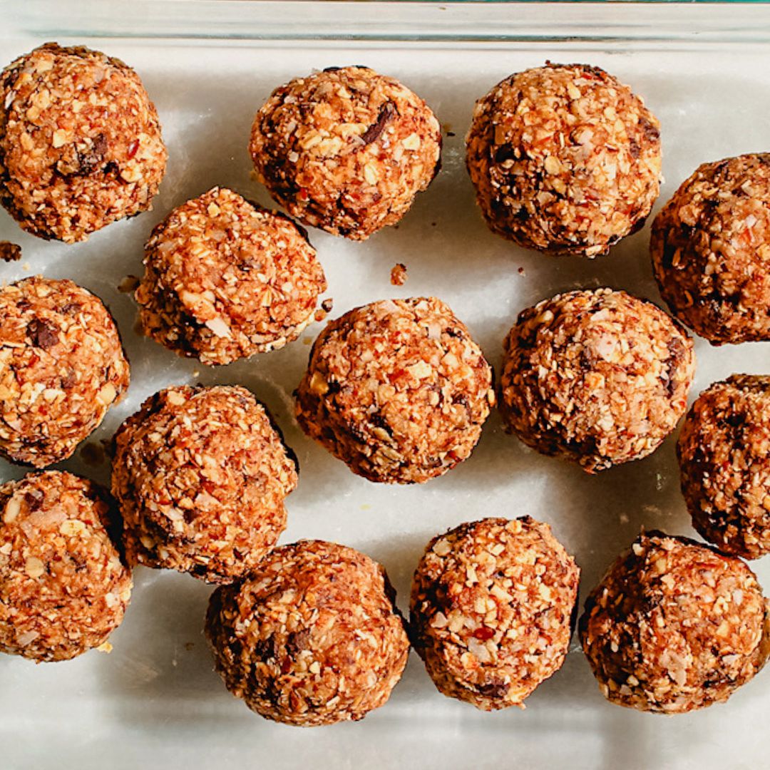 date balls with nuts