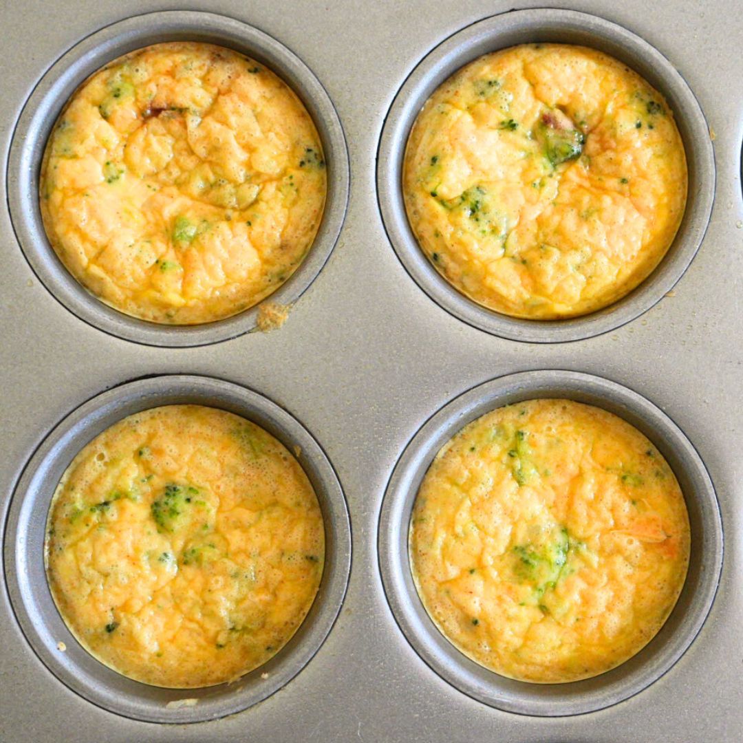 egg bites with veggies